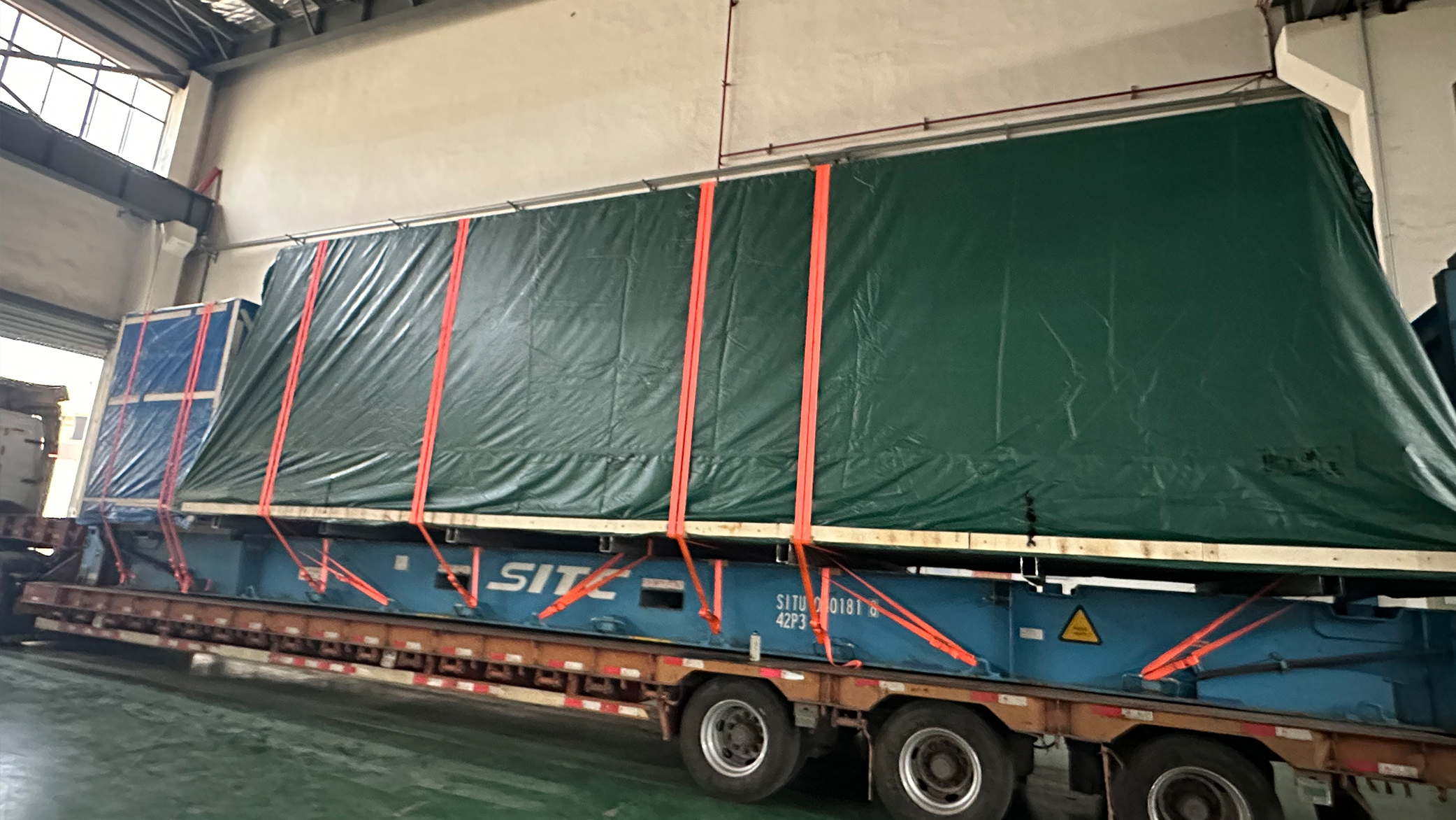 慶源造——跨越山海！慶源激光設備順利啟航